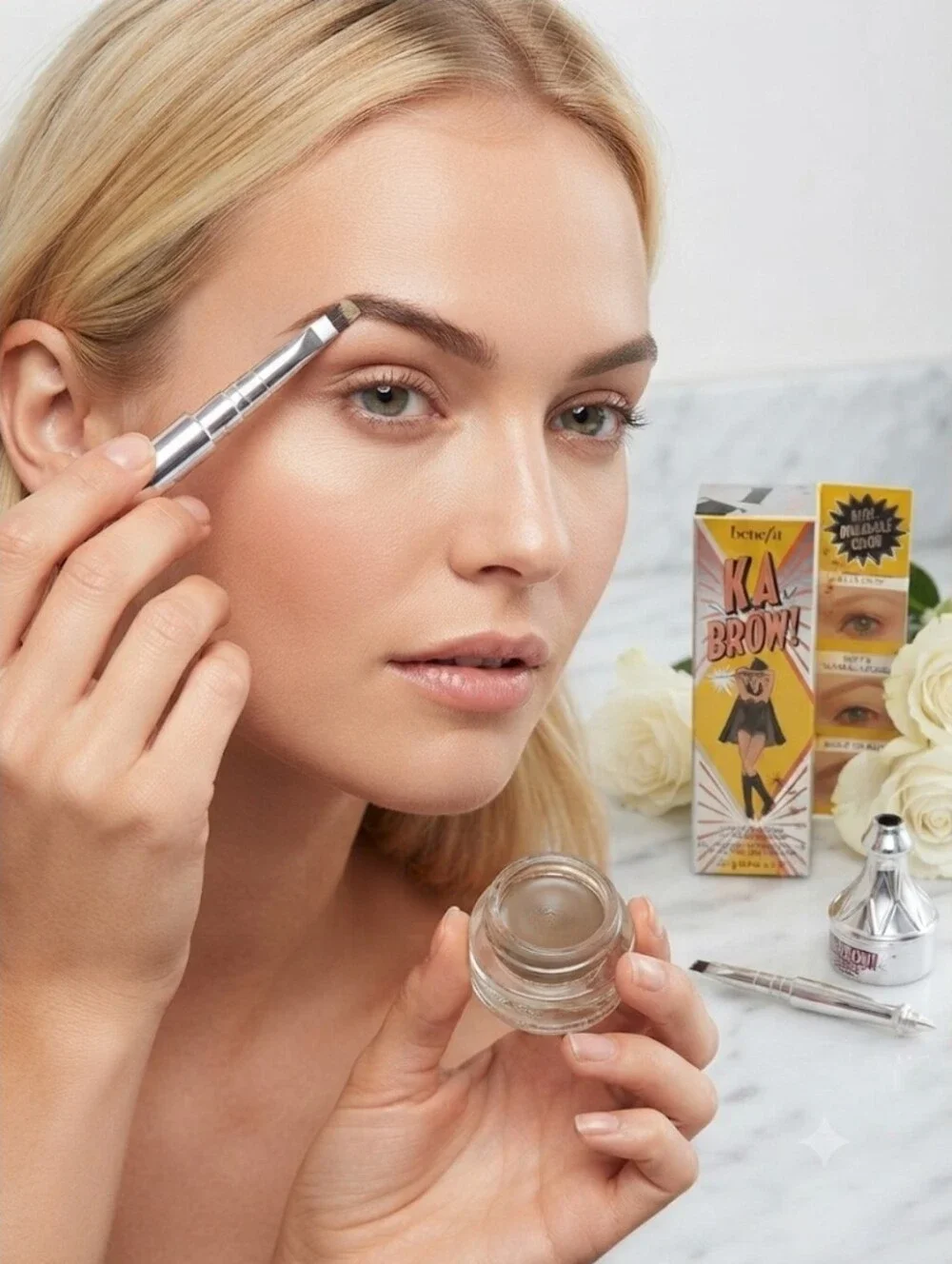 Benefit Ka-BROW! Eyebrow Cream-Gel Color - Shade 01 Light